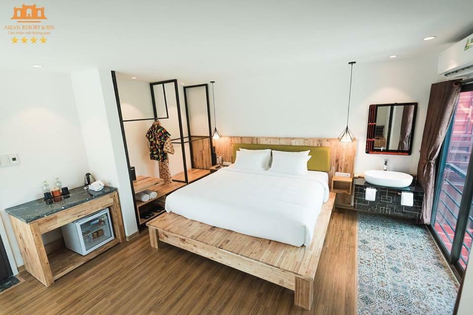 Asean Resort Nam Giao Exterior foto